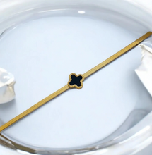 Clover Snake Chain Bracelet