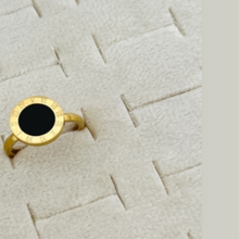 Black Numeral Ring