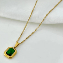 Green Zircon Pendant